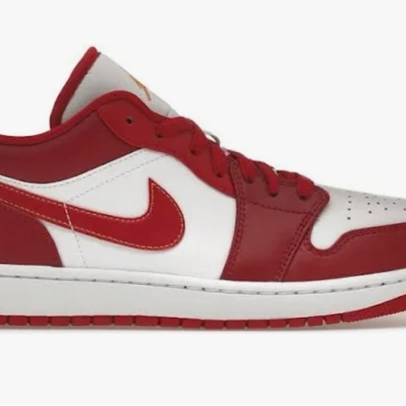 Air Jordan’s 1 Low Cardinal Red - Picture 2 of 4